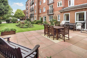 COMMUNAL GARDENS WITH PATIO- click for photo gallery